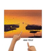 Puzzle Sonnenuntergang über dem Seekanal – Bild 2