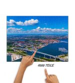 Puzzle Stralsund mit Rügenbrücke – Bild 2
