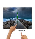 Puzzle Sturm am Leuchtturm – Bild 2