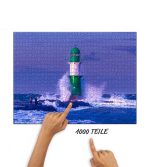 Puzzle Sturmflut am Molenfeuer – Bild 2