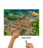 Puzzle Teterow von oben – Bild 2