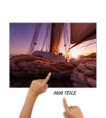 Puzzle Trossen im Abendlicht – Bild 2
