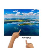 Puzzle über dem Schweriner Aussensee – Bild 2