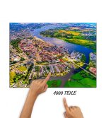 Puzzle über der Hansestadt Rostock – Bild 2