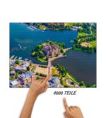 Puzzle über der Schlossbucht Schwerin – Bild 2