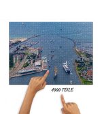 Puzzle Verkehr im Seekanal Warnemünde – Bild 2