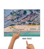 Puzzle Warnemünder Strand von oben – Bild 2