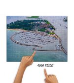 Puzzle Yachthafen Hohe Düne von oben – Bild 2