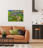 Puzzle Blumenstadt Tessin von oben – Bild 4