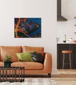 Puzzle Nachts über der Holzhalbinsel – Bild 4