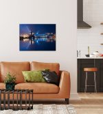 Puzzle Rostocks Wahrzeichen in der Nacht – Bild 4
