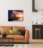 Puzzle Sonnenuntergang an der Unterwarnow – Bild 4