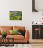 Puzzle Blumenstadt Tessin von oben – Bild 5