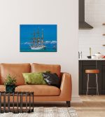 Puzzle Gorch Fock am Molenfeuer – Bild 4