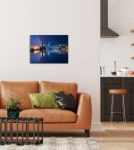 Puzzle Rostocks Wahrzeichen in der Nacht – Bild 5
