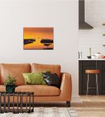 Puzzle Sonnenuntergang über dem Seekanal – Bild 5