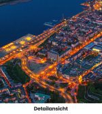 Puzzle Nachts über der Hansestadt Rostock – Bild 4