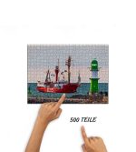 Puzzle Feuerschiff ELBE 1