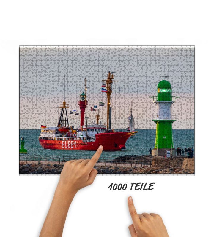 Puzzle Feuerschiff ELBE 1