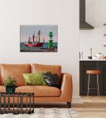 Puzzle Feuerschiff ELBE 1